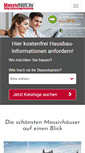 Mobile Screenshot of massivhaus.de